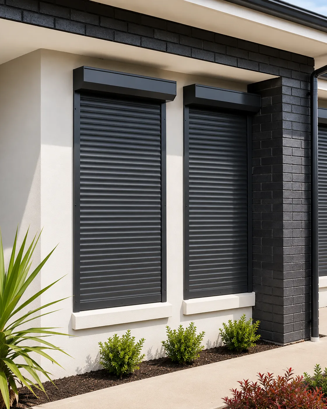 upgrade to roller shutters