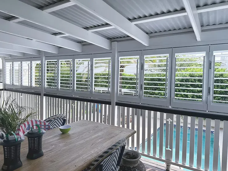 External adjustable Aluminium Louvres