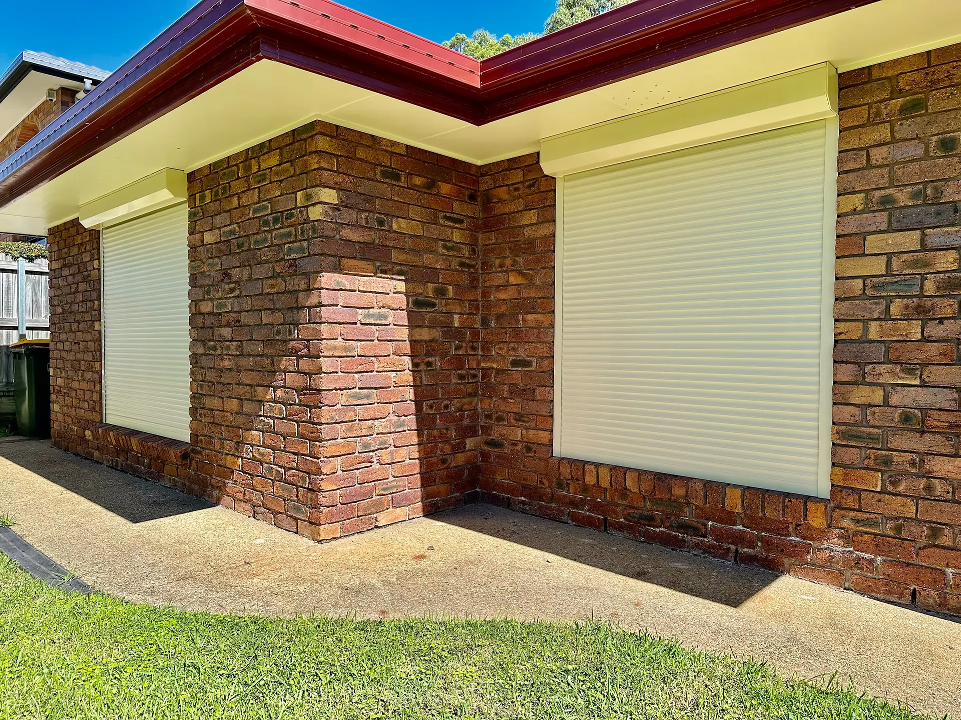 Cream Roller Shutters 